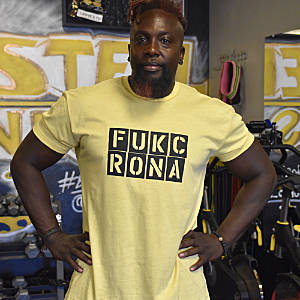 Yellow T-Shirt with Fukc Logo